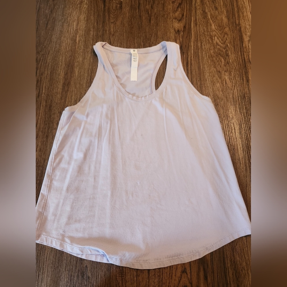 lululemon athletica Light Purple Tank Top